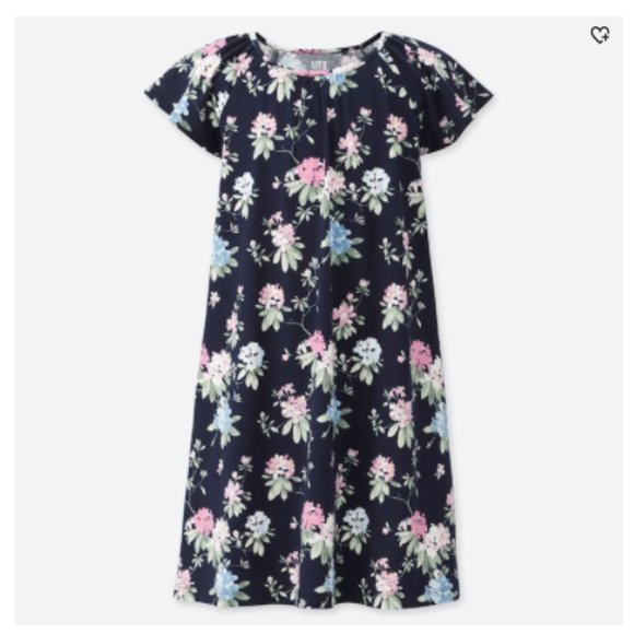 Floral Print Short Sleeve Dress - Picture 1 of 3
